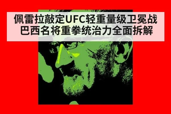 佩雷拉敲定UFC轻重量级卫冕战 巴西名将重拳统治力全面拆解